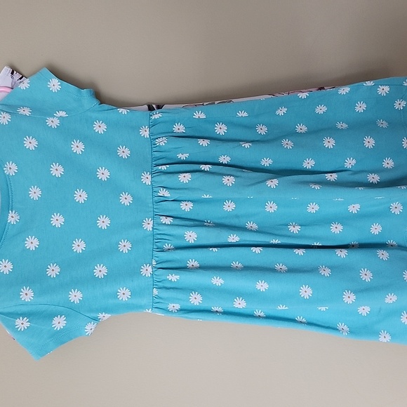 Floral Blue Kids Dress 4years - Picture 6 of 7